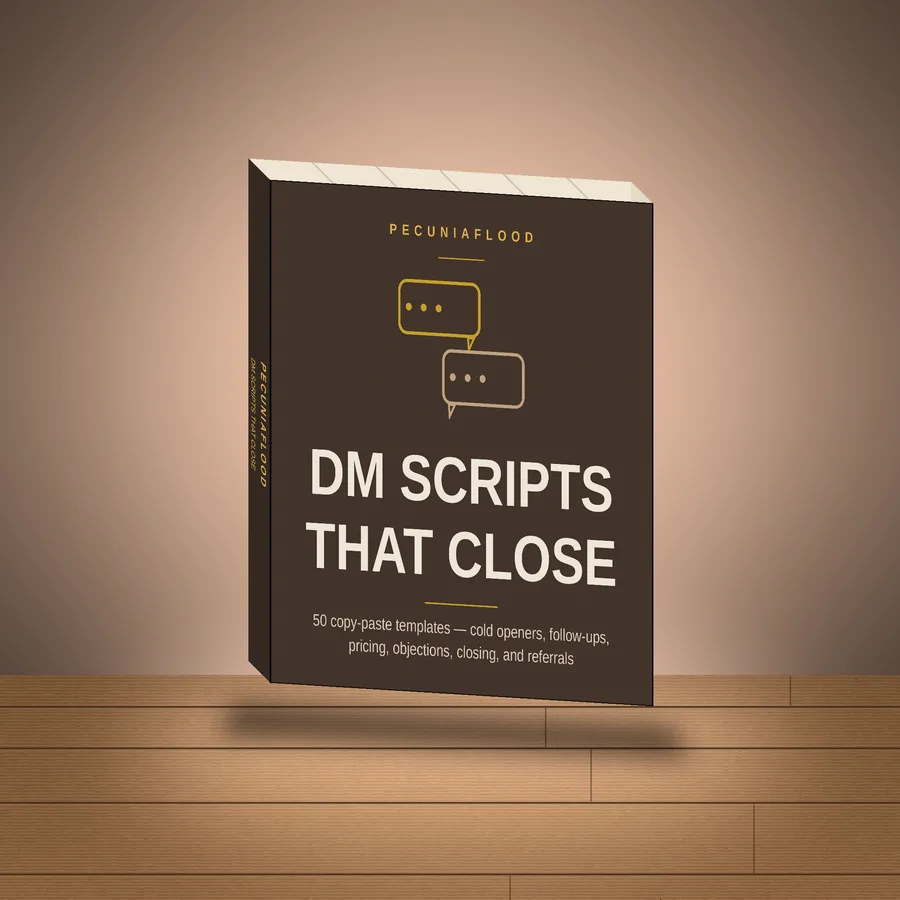 DM Scripts That Close — book cover