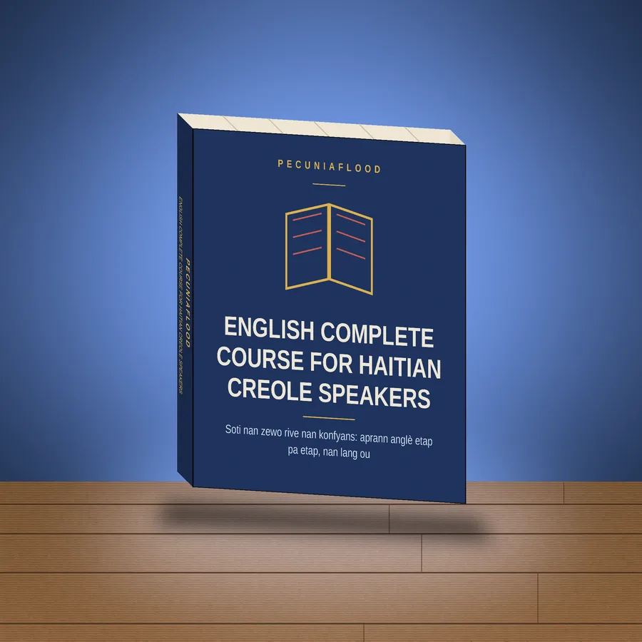 English Complete Course for Haitian Creole Speakers — book cover