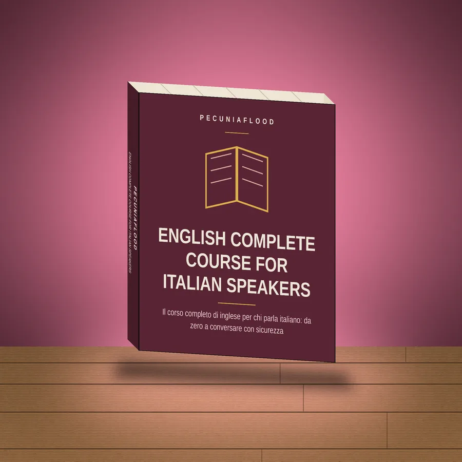 English Complete Course for Italian Speakers — book cover