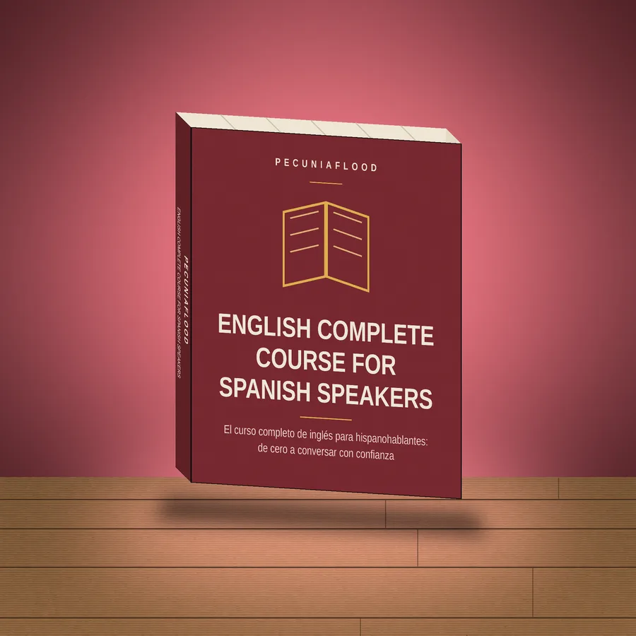 English Complete Course for Spanish Speakers — book cover