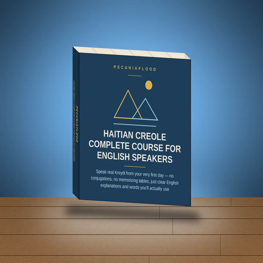 Haitian Creole Complete Course for English Speakers — book cover