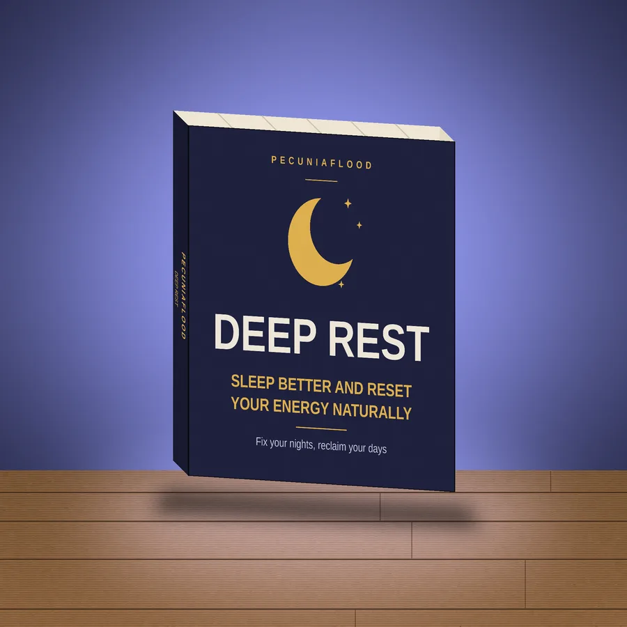 Deep Rest: Sleep Better and Reset Your Energy — book cover